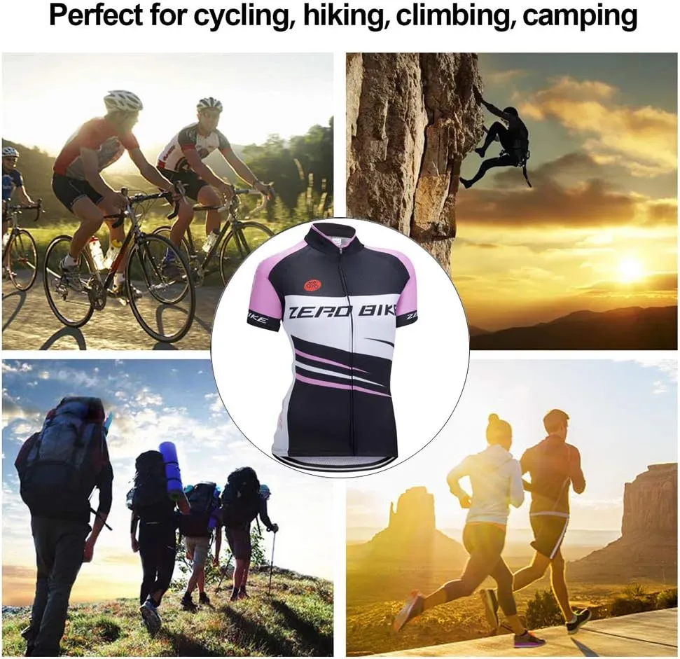 Women Short Sleeve Cycling Jersey Jacket Cycling Shirt Quick Dry Breathable Mountain Clothing Bike Top