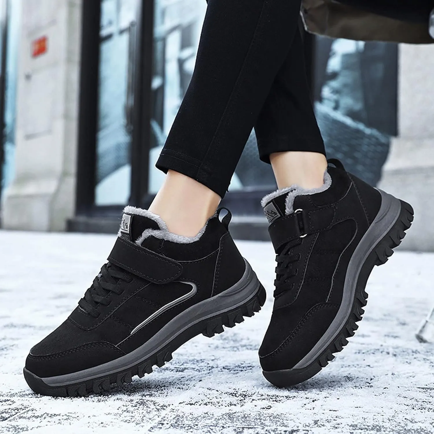 Women Snow Boots Winter Shoes 7w Womens Winter Boots Size 12 Wide Calf Womens Snow Boots Wide Leg Winter Boots Women Size 11w Womens Warm Winter Boots Wide