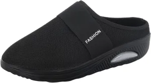 Women's Fashion Sneaker Non Slip Breathable Lightweight Comfortable Lace Up Black Running Shoes Loafers with Arch Support for Women White Leather Sneakers