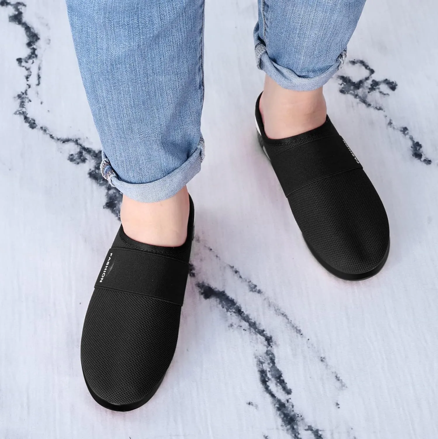 Women's Fashion Sneaker Non Slip Breathable Lightweight Comfortable Lace Up Black Running Shoes Loafers with Arch Support for Women White Leather Sneakers