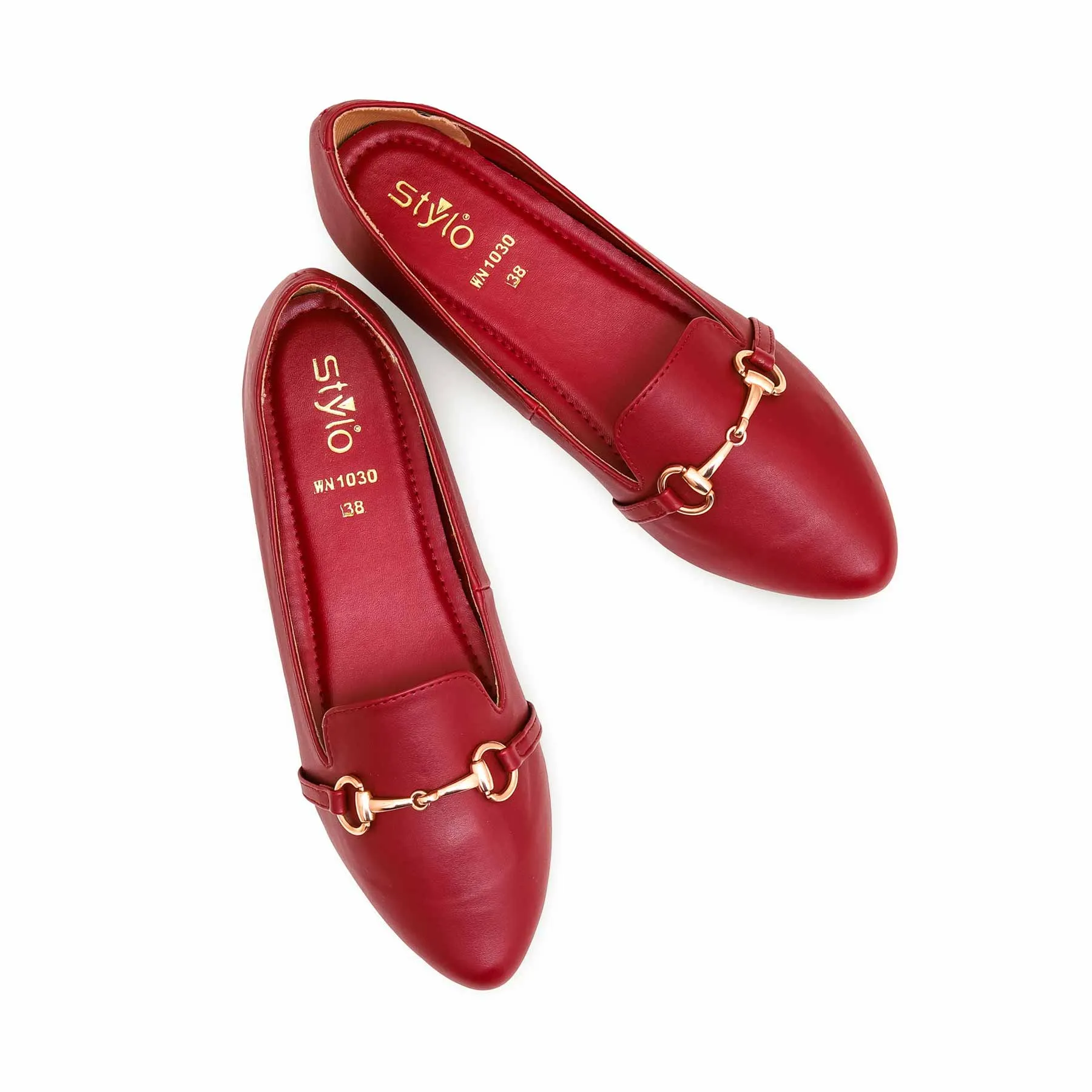 Women's Maroon Pumps WN1030