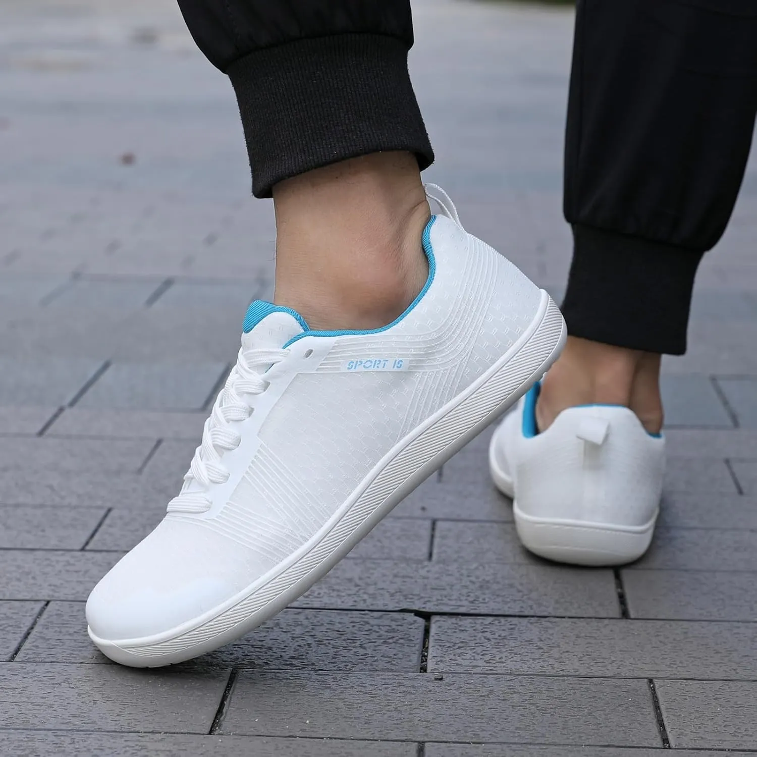Womens Mens Wide Toe Box Sneakers Minimalist Trail Running Hiking Comfortable Walking Barefoot Shoes Breathable Zero Drop Casual Sneakers Summer Slip On Tennis Shoes