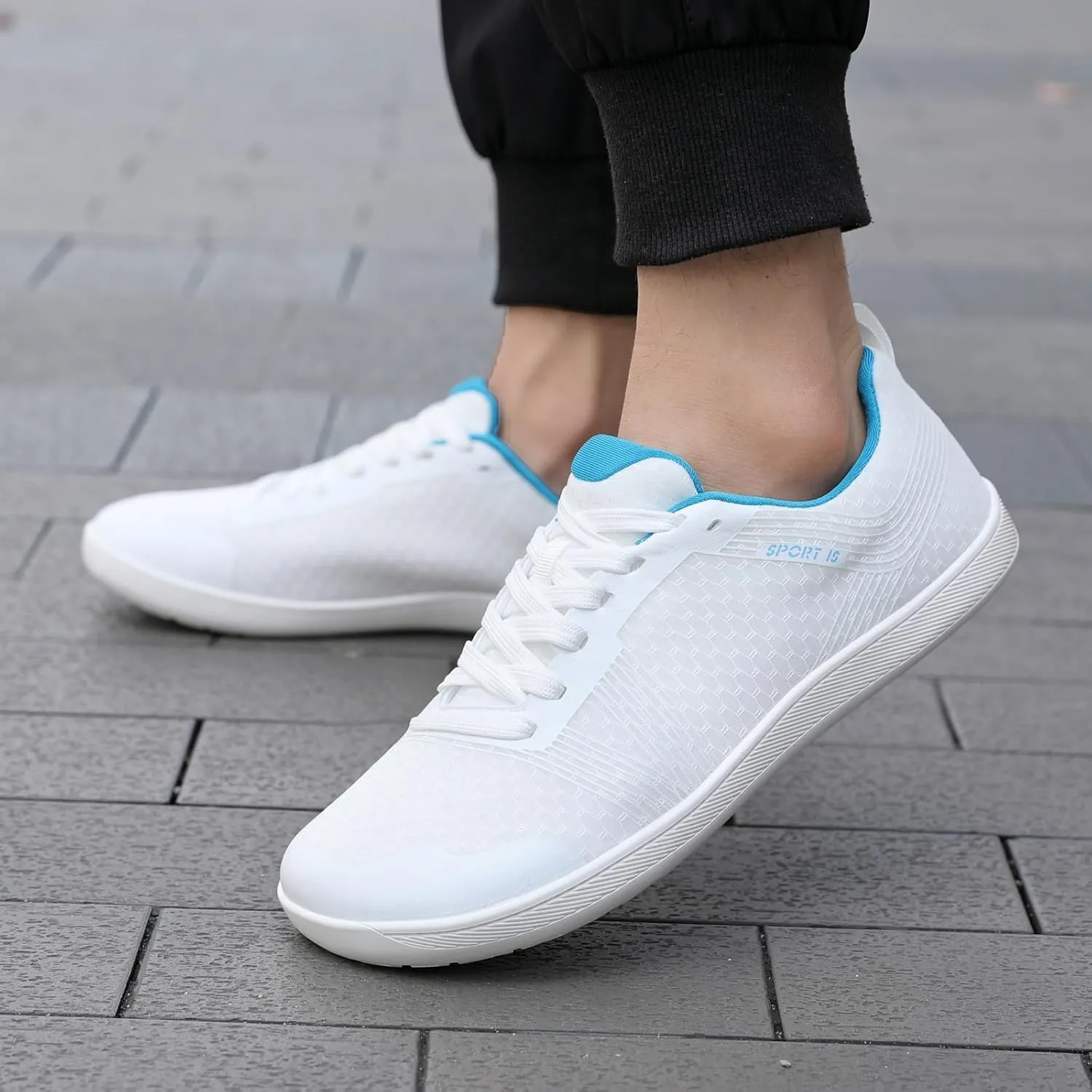 Womens Mens Wide Toe Box Sneakers Minimalist Trail Running Hiking Comfortable Walking Barefoot Shoes Breathable Zero Drop Casual Sneakers Summer Slip On Tennis Shoes