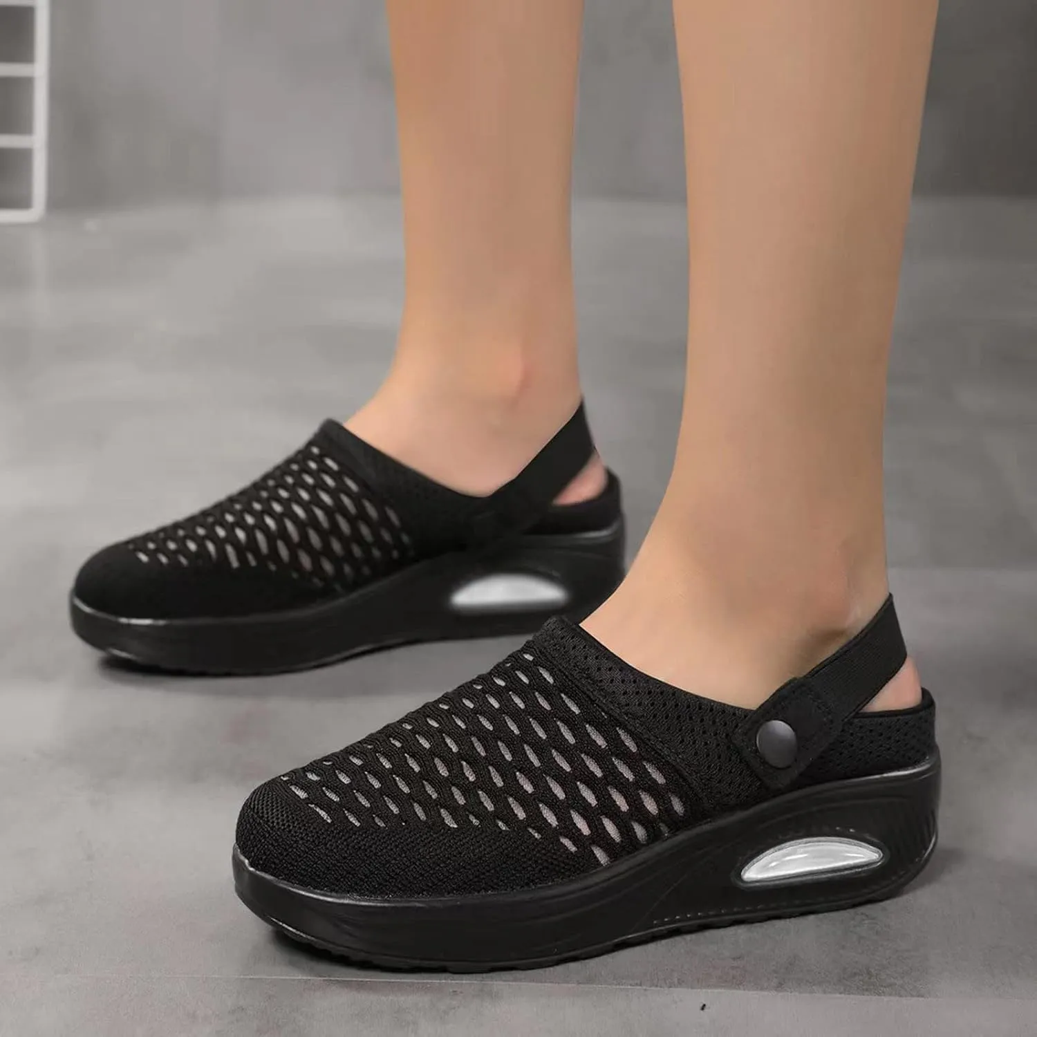 Women's Orthopedic Shoes Air Cushion Outdoor Hiking Slip on Sandals Sports Water Shoes Fashion Sneakers Slippers Classic Clogs for Women Men