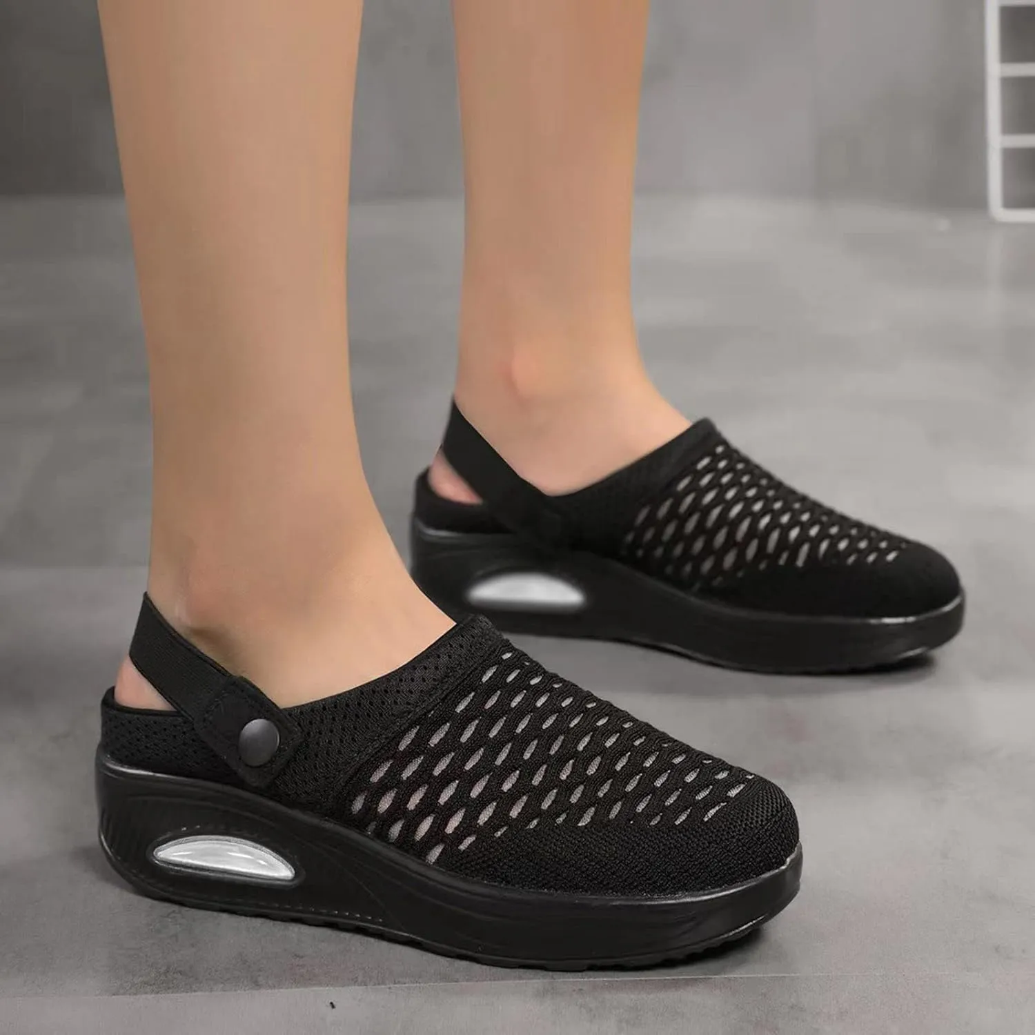 Women's Orthopedic Shoes Air Cushion Outdoor Hiking Slip on Sandals Sports Water Shoes Fashion Sneakers Slippers Classic Clogs for Women Men