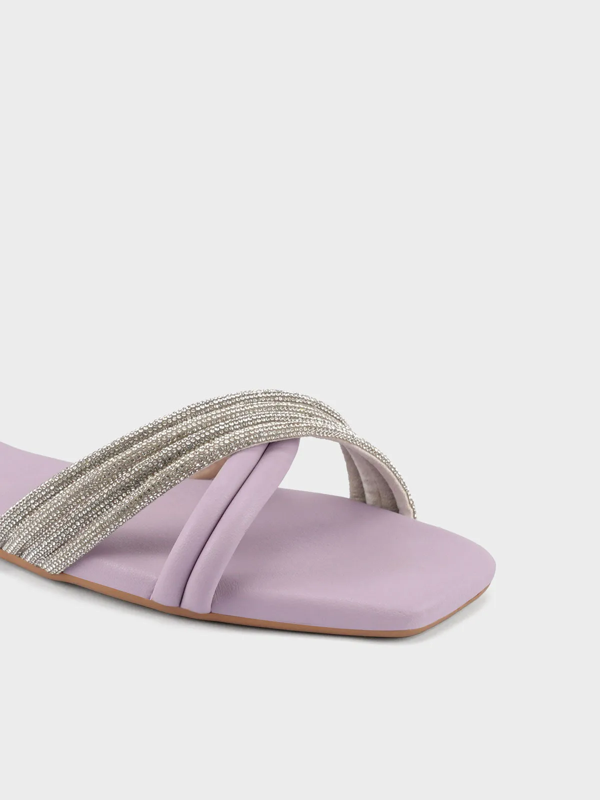 Womens "CELLA" Crossover Stylish Slippers