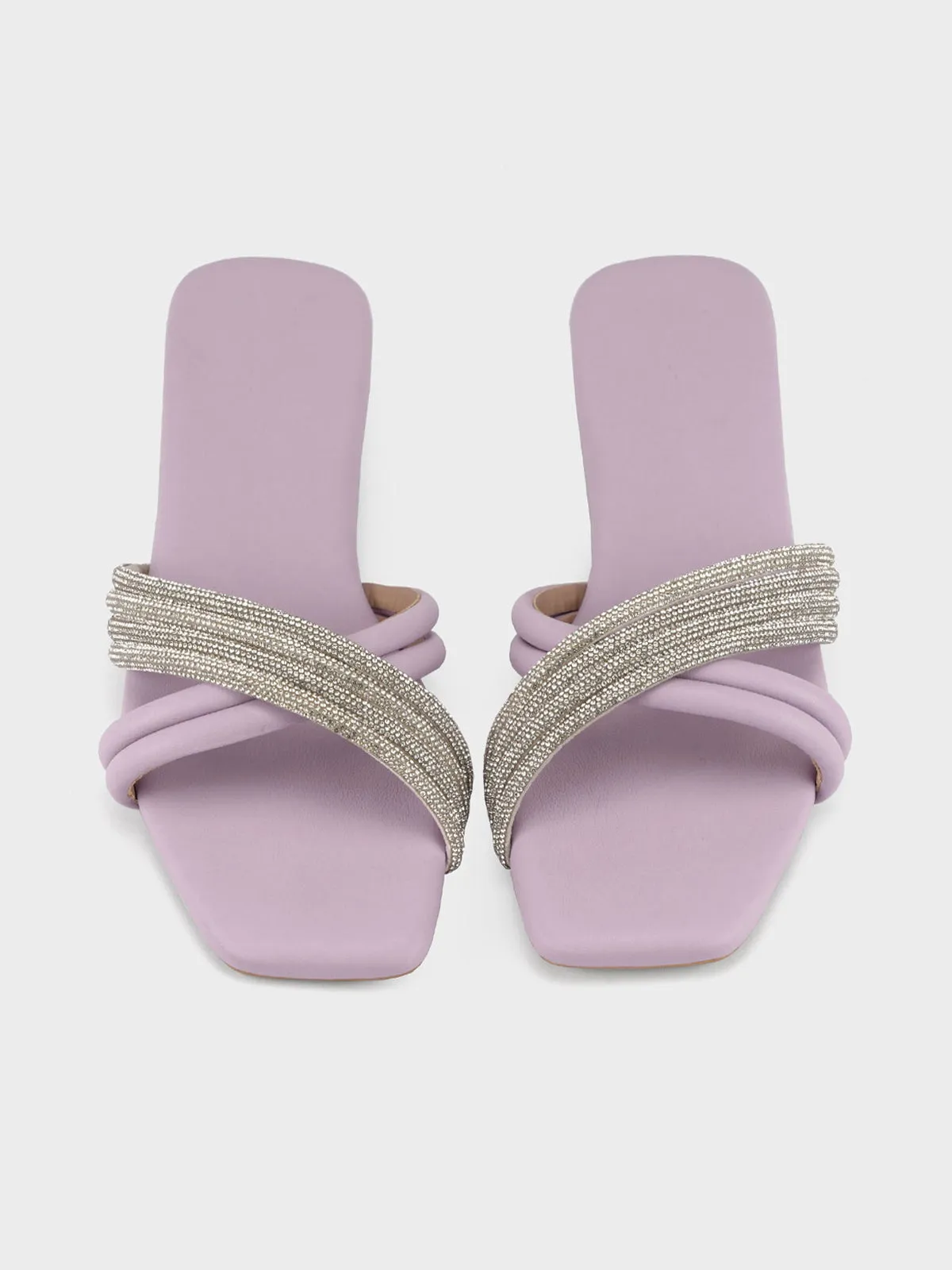 Womens "CELLA" Crossover Stylish Slippers