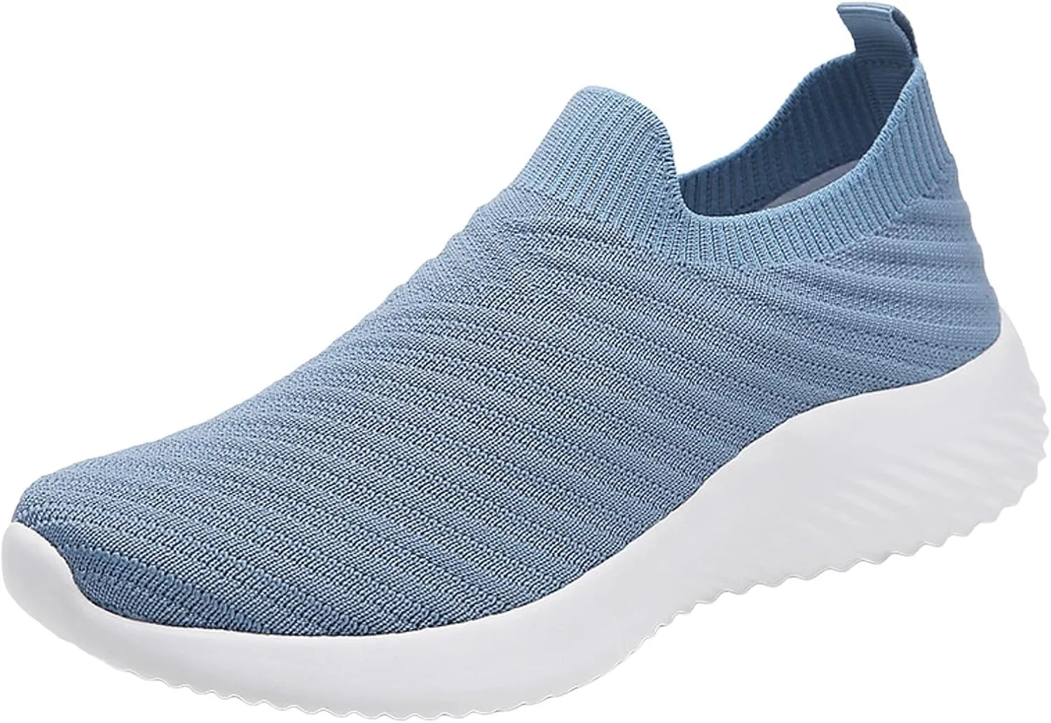 Womens Slip on Walking Shoes Comfort Lightweight Breathable Sock Shoes Mesh Casual Fashion Tennis Running Sneakers