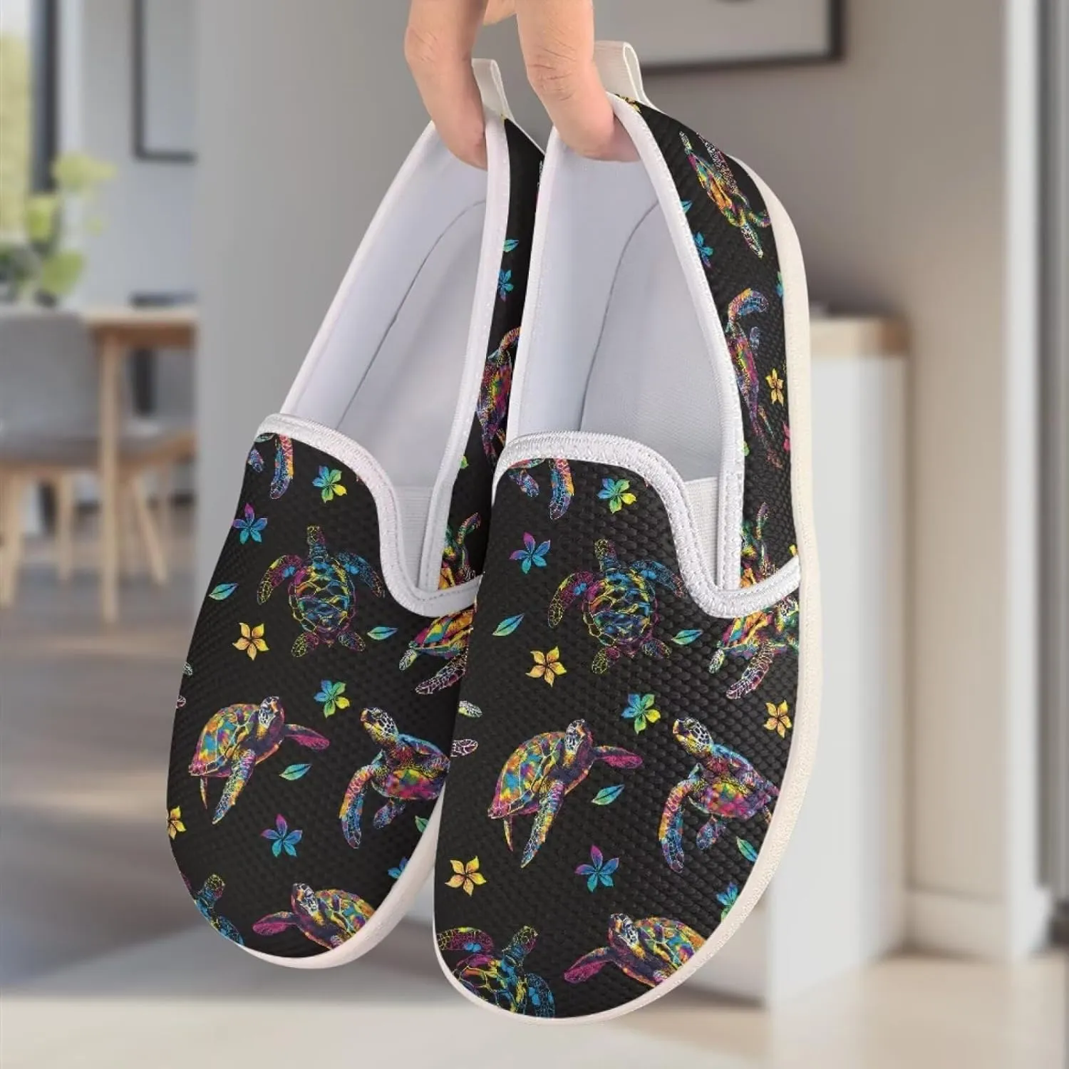 Womens Turtle Outdoor Loafer Casual Wedding Shoes Dress Flat Classic Leisure Driving Walking Shoes