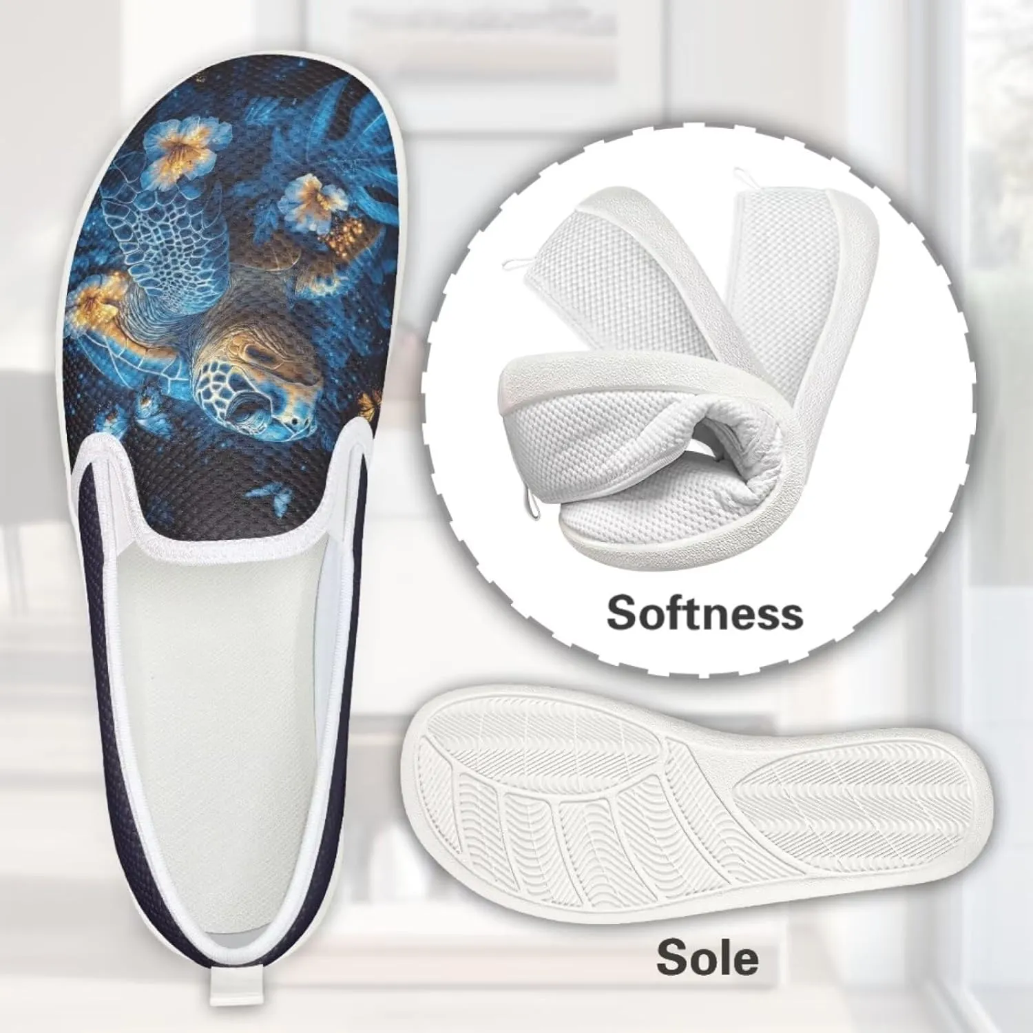 Womens Turtle Outdoor Loafer Casual Wedding Shoes Dress Flat Classic Leisure Driving Walking Shoes