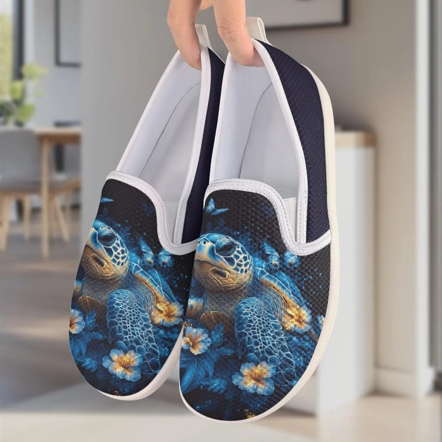 Womens Turtle Outdoor Loafer Casual Wedding Shoes Dress Flat Classic Leisure Driving Walking Shoes