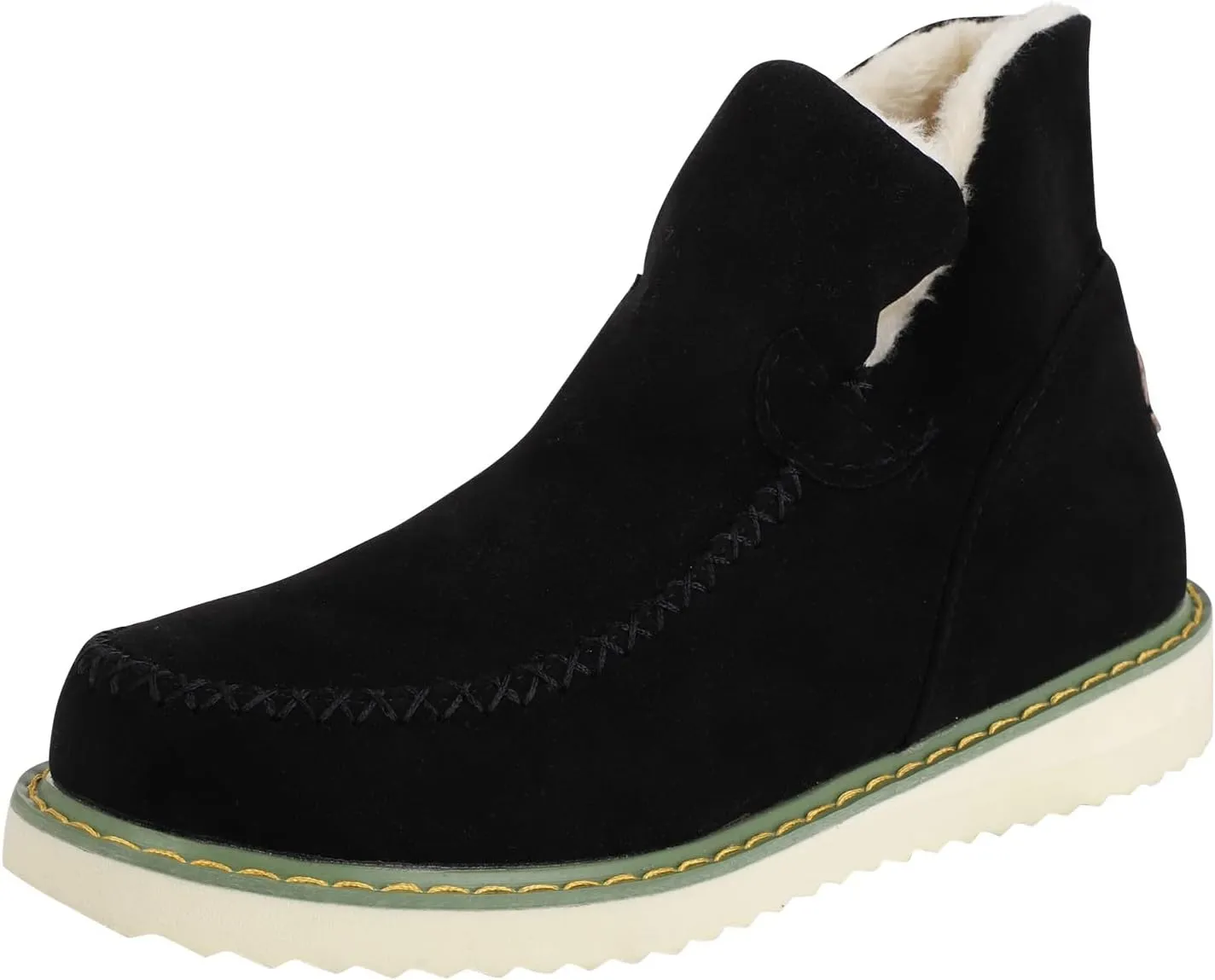Womens Winter House Shoes with Arch Support Cute Boots for Girls Black Fluffy Boots Fuzzy Boots Womens Womens Snow Boots Size 10 White Early Prime of Day Deals