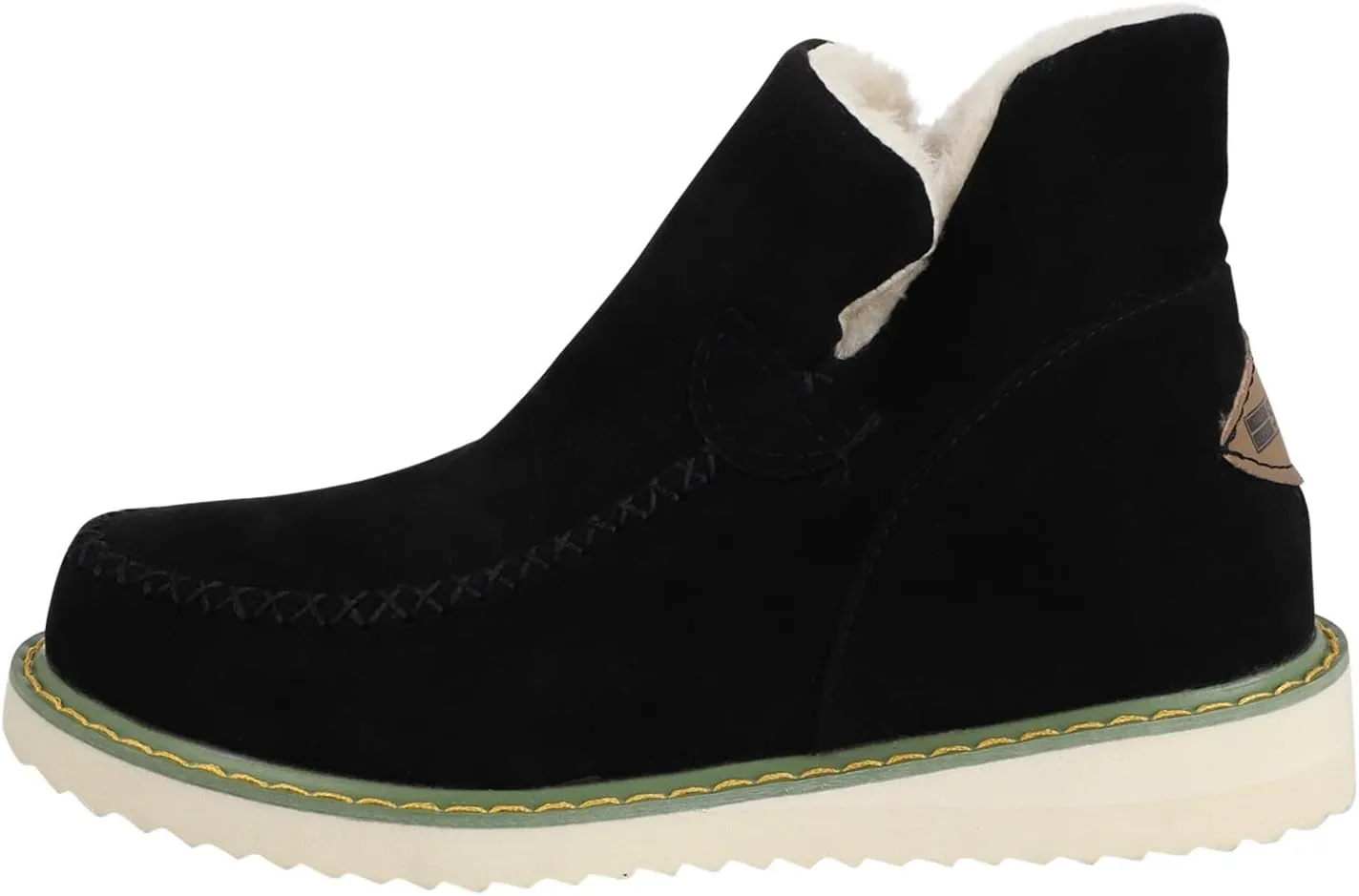 Womens Winter House Shoes with Arch Support Cute Boots for Girls Black Fluffy Boots Fuzzy Boots Womens Womens Snow Boots Size 10 White Early Prime of Day Deals