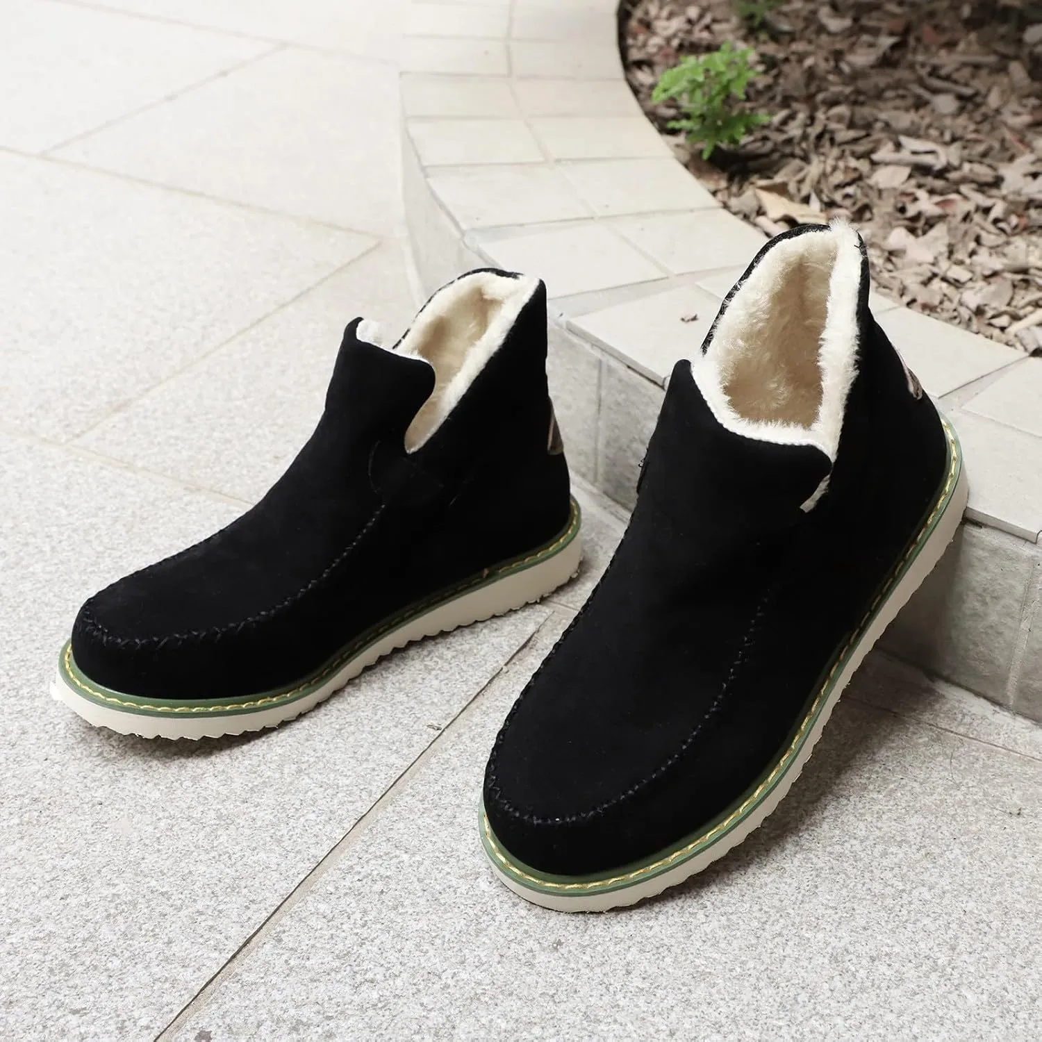 Womens Winter House Shoes with Arch Support Cute Boots for Girls Black Fluffy Boots Fuzzy Boots Womens Womens Snow Boots Size 10 White Early Prime of Day Deals